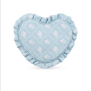 Stoney Clover Lane High Tea Printed Ruffle Heart Pouch